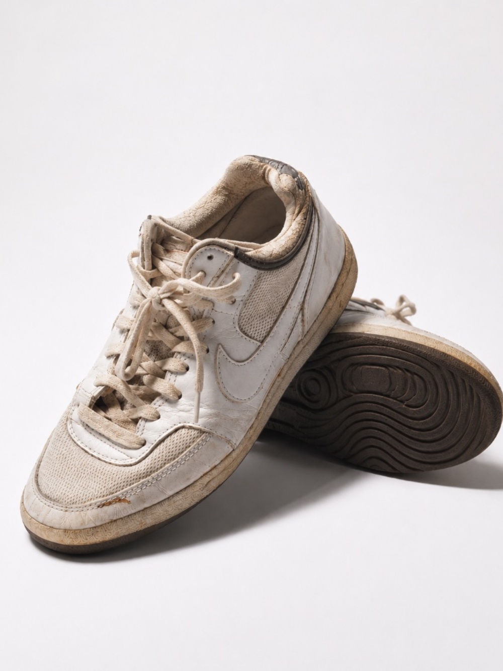 VTG Rare Nike 1984 Challenge Court Tennis Shoes 10.5 John McEnroe 80s Made Korea
